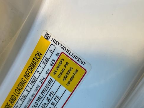 Used 2020 Chevrolet Corvette Stingray Preferred Cpe w/ 2LT Preferred Equipment Group image 25