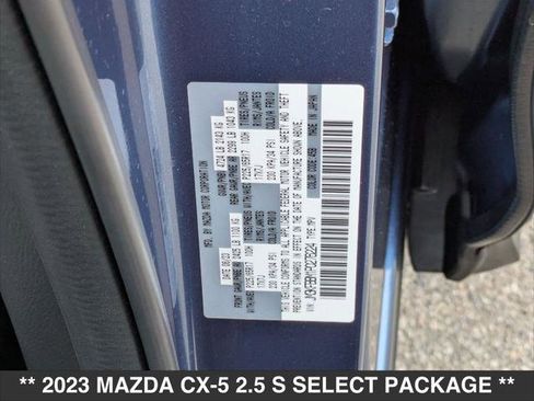 Used 2023 MAZDA CX-5 AWD 2.5 S w/ Select Package image 22