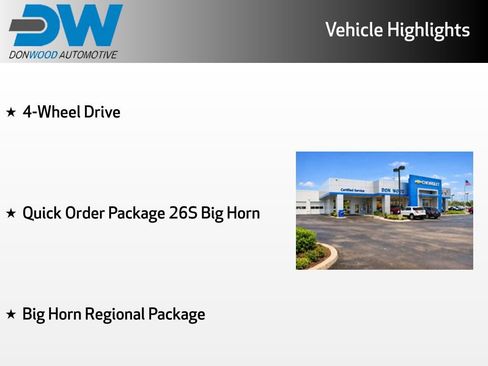 Used 2017 RAM 1500 Big Horn AWD/4WD image 3