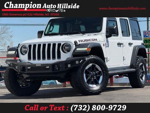 Used 2022 Jeep Wrangler Unlimited Rubicon w/ LED Lighting Group image 1