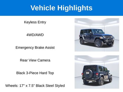Used 2025 Jeep Wrangler Unlimited Sport AWD/4WD image 2