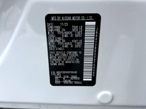 Used 2024 Nissan Armada SL w/ Cargo Package image 26