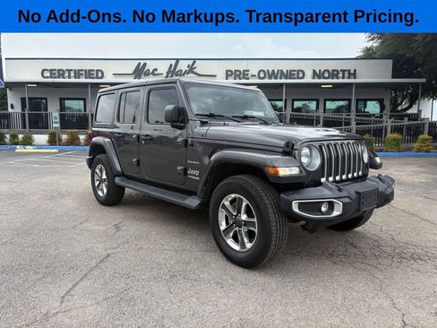 Used 2022 Jeep Wrangler Unlimited Sahara AWD/4WD image 1