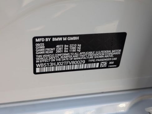 Used 2026 BMW M3 w/ Executive Package image 34