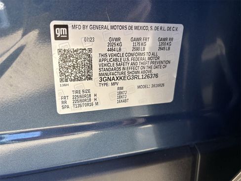 Certified 2024 Chevrolet Equinox LT w/ LPO, Floor Liner Package image 28