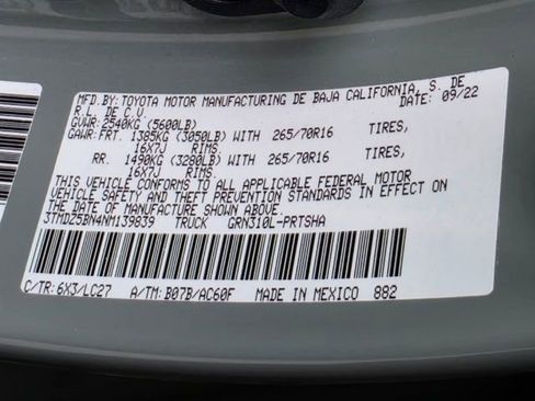 Used 2022 Toyota Tacoma TRD Off-Road w/ TRD Premium Off Road Package image 34