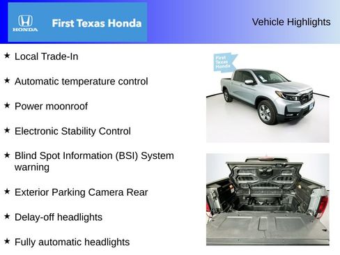 Used 2025 Honda Ridgeline RTL image 5