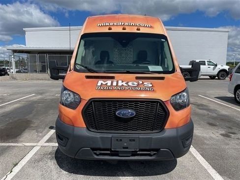 Used 2021 Ford Transit 350 148 High Roof Extended DRW w/ Load Area Protection Package RWD image 8