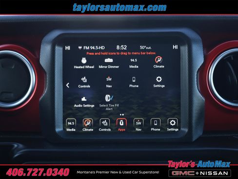 Used 2021 Jeep Gladiator Rubicon w/ Uconnect 4C Nav & Sound Group image 10