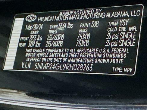 Used 2024 Hyundai Santa Fe SEL image 12