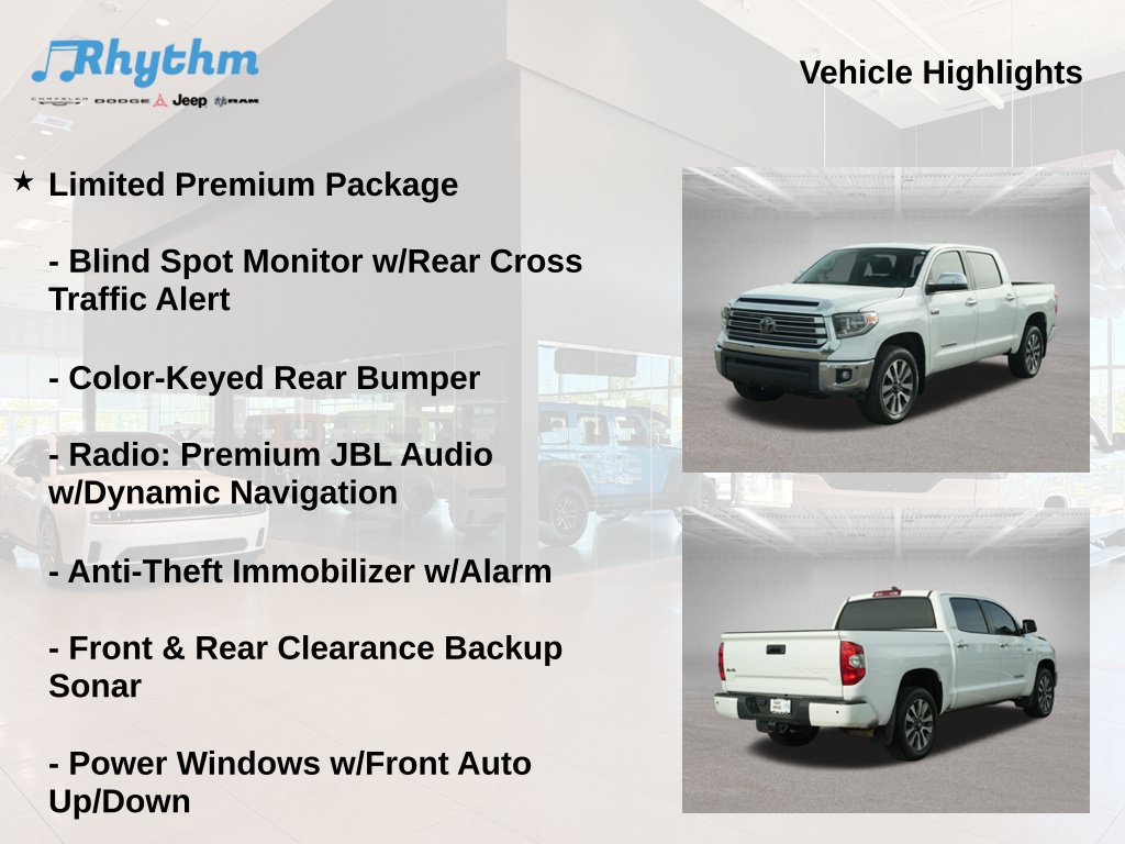 Used 2021 Toyota Tundra Limited w/ Limited Premium Package AWD/4WD image 5
