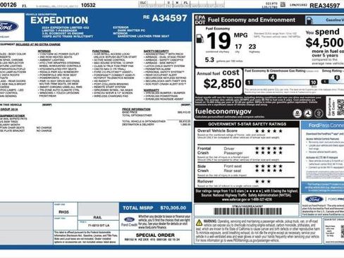 Used 2024 Ford Expedition Limited RWD image 4