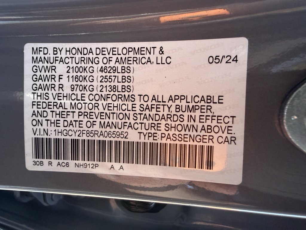 Used 2024 Honda Accord Touring image 39