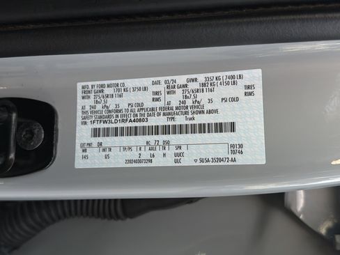 Used 2024 Ford F150 XLT w/ Mobile Office Package image 36