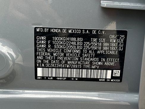 Used 2026 Honda HR-V Sport image 34