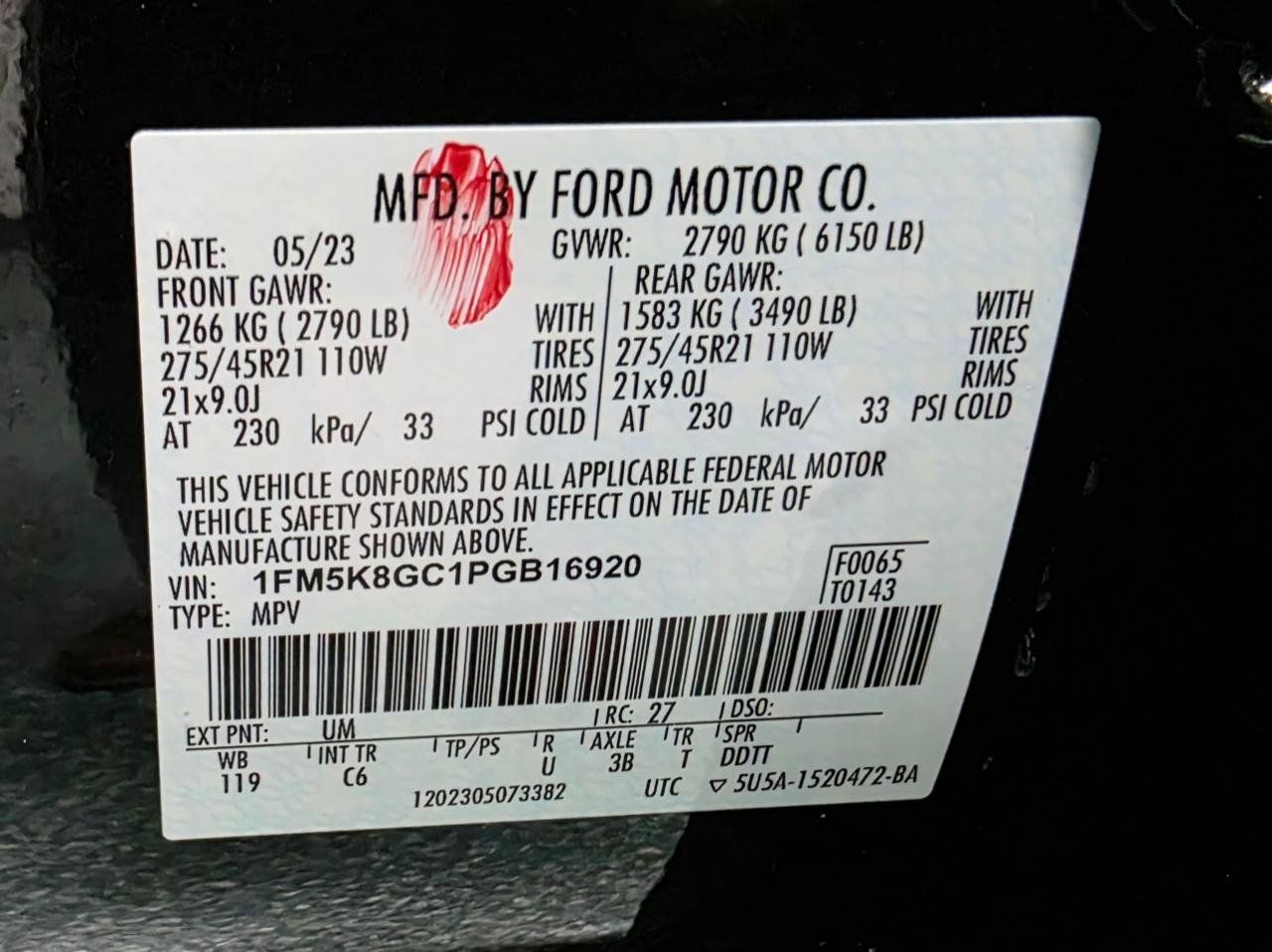 Used 2023 Ford Explorer ST w/ Equipment Group 401A AWD/4WD image 48