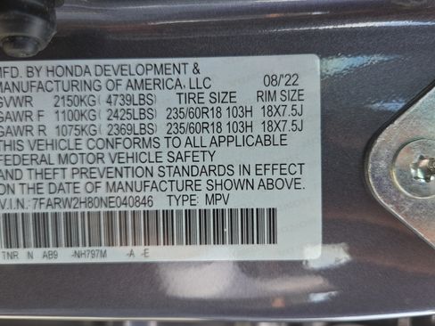 Certified 2022 Honda CR-V EX-L image 21