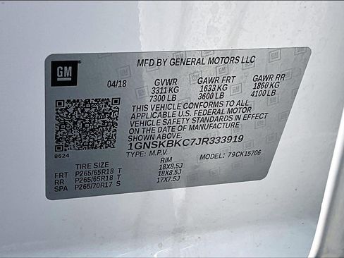 Used 2018 Chevrolet Tahoe LT AWD/4WD image 37