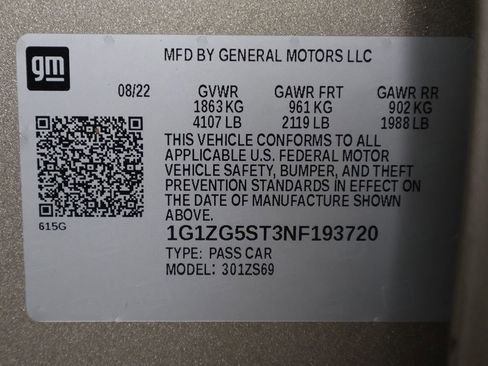 Used 2022 Chevrolet Malibu RS FWD image 40