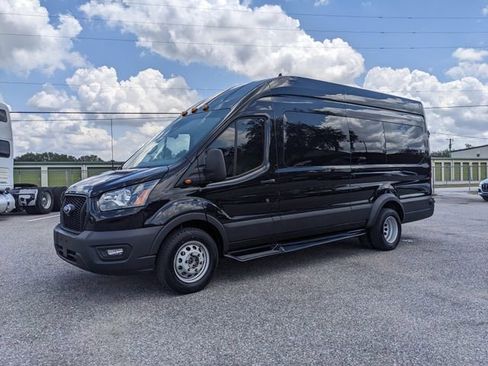 Used 2024 Ford Transit 350 148 High Roof Extended DRW w/ Upfitter Package AWD/4WD image 8