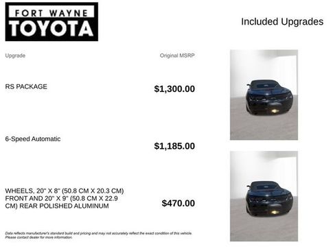 Used 2011 Chevrolet Camaro SS w/ RS Package RWD image 4
