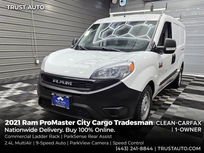 Used 2021 RAM ProMaster City Tradesman