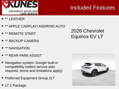 New 2026 Chevrolet Equinox EV LT w/ LPO, All-Weather Mat Package