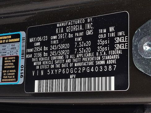 Used 2023 Kia Telluride S w/ S Sunroof Package AWD/4WD image 25