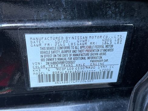 Used 2021 Nissan Sentra SV FWD image 24