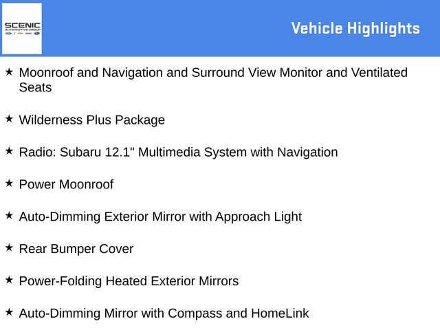 Certified 2026 Subaru Outback Wilderness w/ Wilderness Plus Package AWD/4WD image 6