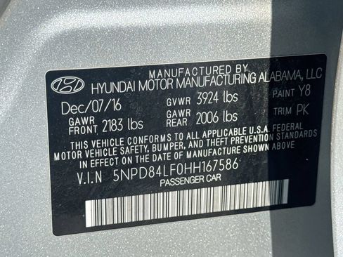 Used 2017 Hyundai Elantra SE FWD image 37