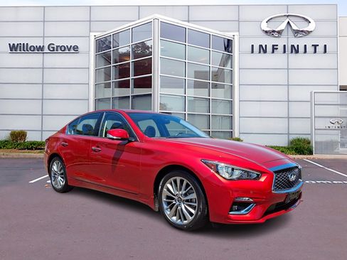 Certified 2023 INFINITI Q50 Luxe w/ Cargo Package AWD/4WD image 1