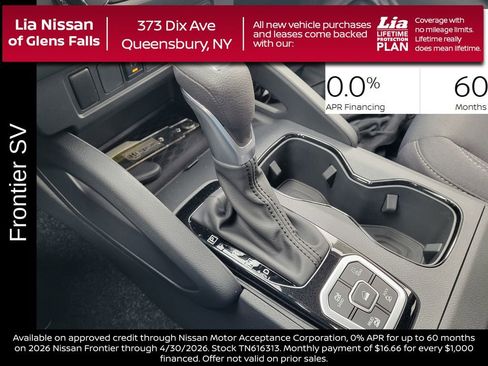 New 2026 Nissan Frontier SV w/ Tow Package image 26