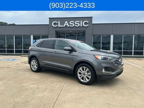 Used 2023 Ford Edge Titanium w/ Cargo Accessory Package AWD/4WD image 1