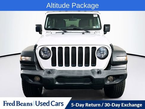 Used 2021 Jeep Wrangler Unlimited Sport AWD/4WD image 2
