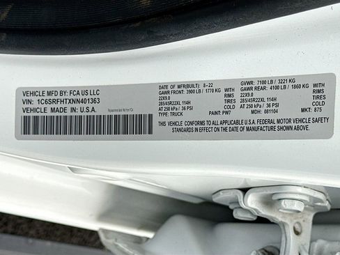 Used 2022 RAM 1500 Limited w/ Night Edition image 40