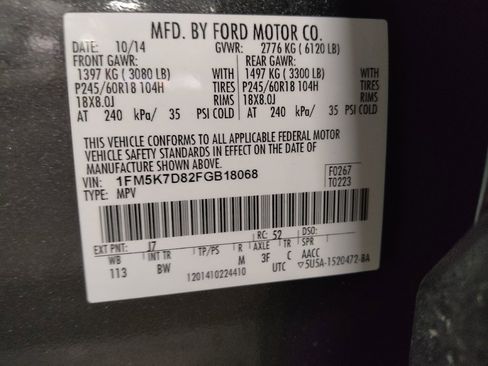 Used 2015 Ford Explorer XLT w/ Equipment Group 202A FWD image 33