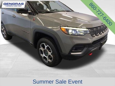 Certified 2022 Jeep Compass Trailhawk w/ Trailhawk Elite Group AWD/4WD image 47
