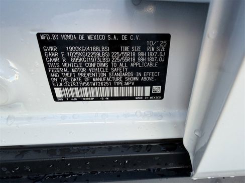 New 2026 Honda HR-V Sport image 33