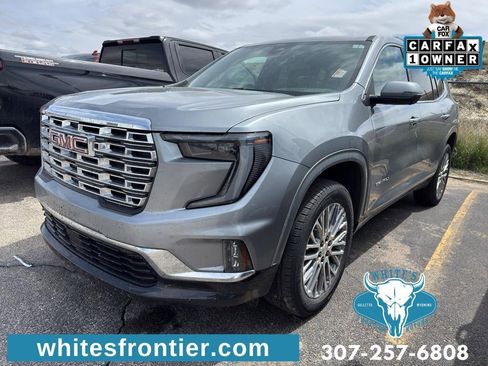 Certified 2025 GMC Acadia Denali w/ LPO, Floor Liner Package AWD/4WD image 1