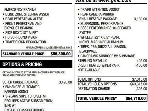 Certified 2024 GMC Acadia Denali w/ Super Cruise Package AWD/4WD image 2