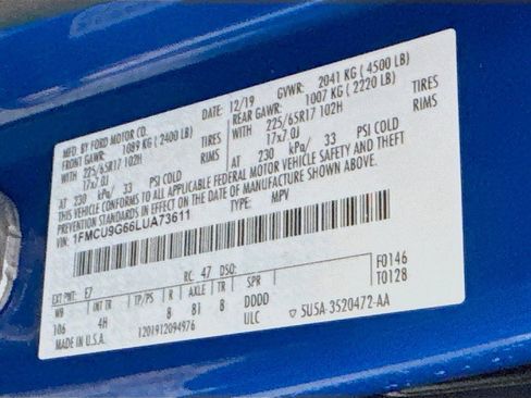 Used 2020 Ford Escape SE AWD/4WD image 31