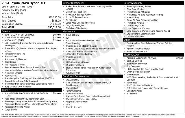 Certified 2024 Toyota RAV4 XLE AWD/4WD image 32