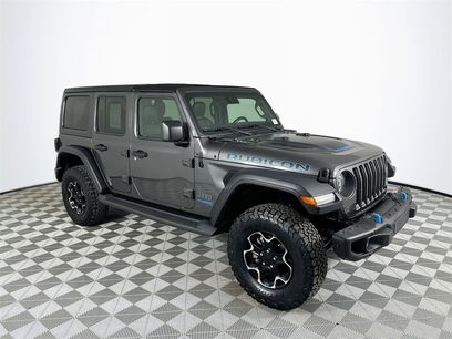 Used 2021 Jeep Wrangler Unlimited Rubicon 4xe w/ Steel Bumper Group