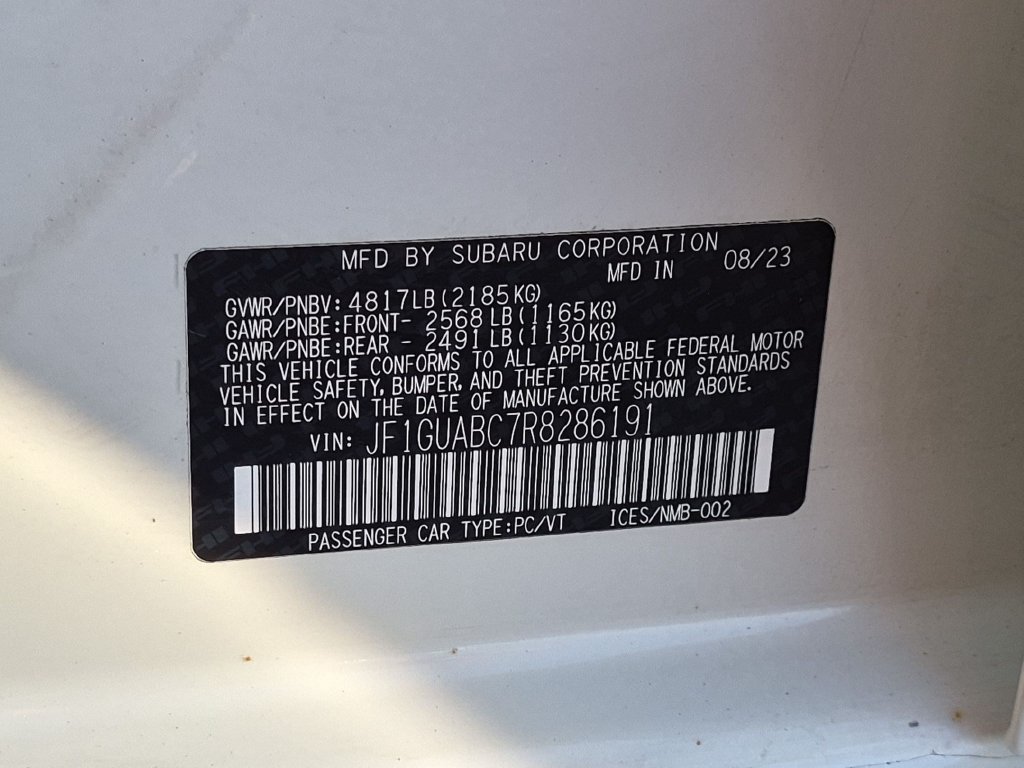 Used 2024 Subaru Impreza 2.0i AWD/4WD image 28