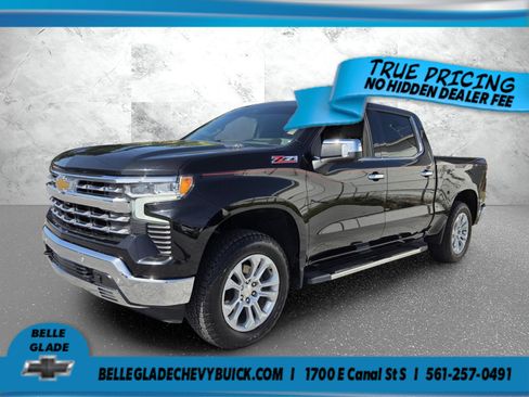 Certified 2023 Chevrolet Silverado 1500 LTZ w/ Technology Package AWD/4WD image 1