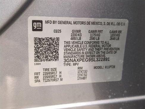 Certified 2025 Chevrolet Equinox LT image 32