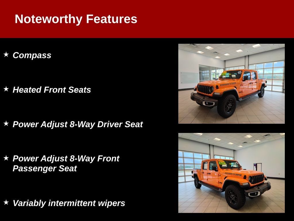 Used 2025 Jeep Gladiator Sport AWD/4WD image 21