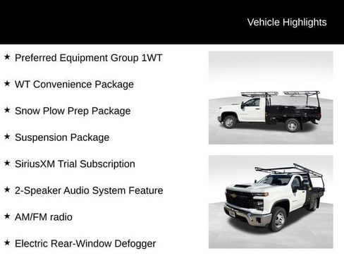 New 2025 Chevrolet Silverado 3500 W/T w/ WT Convenience Package AWD/4WD image 3