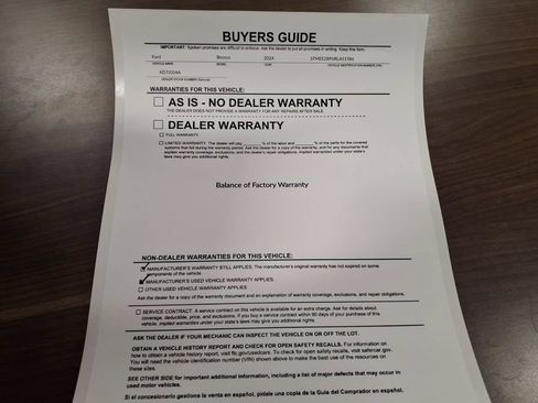 Used 2024 Ford Bronco Wildtrak AWD/4WD image 31